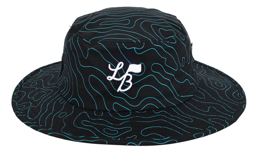 LB Boonie Hat - Black Topo