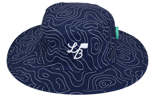 LB Boonie Hat - Navy Topo